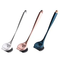 3pcs Kitchen Brush Kitchen Brush Antibacterial Tableware Cookware Multi-function Dish Washing Tools for Washing Pots and Other Items Practical