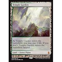Magic The Gathering - Temple Garden - Expedition Lands - Foil