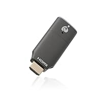IOGEAR Mini Wireless 4K HDMI Video Screen Sharing Adapter - Wireless 2.4/5GHz w/WPA-2 Security - Up to 30Ft - Low Latency - Phone, Tablet, PC - Win Mac OS iOS Android Chrome - GWAVR4K