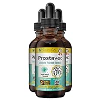 Prostavec - Men's Advanced Prostate Support Supplement - Liquid Delivery for Better Absorption - Pygeum, Saw Palmetto, Stinging Nettle, Turmeric, Damiana & More!