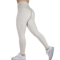 AUROLA CAMO Collection Workout Leggings for Women Subtle Logo Seamless Scrunch Gym Tights Yoga Running Active Pants
