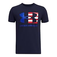 Under Armour Boys' New Freedom Chest Flag T-Shirt