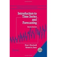Introduction to Time Series and Forecasting (Springer Texts in Statistics) 2nd (second) Edition by Brockwell, Peter J., Davis, Richard A. published by Springer (2002) Introduction to Time Series and Forecasting (Springer Texts in Statistics) 2nd (second) Edition by Brockwell, Peter J., Davis, Richard A. published by Springer (2002) Hardcover Paperback