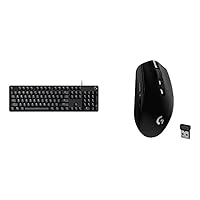 Logitech G413 SE Full-Size Mechanical Gaming Keyboard + G305 Lightspeed Wireless Gaming Mouse - Black