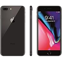 Apple iPhone 8 Plus 64GB Unlocked 5.5 Inch Screen- 256GB- Black (Renewed)…