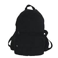 Laptop Backpack for Women Travel Canvas Backpack for Women Vintage Black Aesthetic Backpack for School
