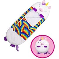 Pillow Sleepy Sack Comfy Fun Sleeping Bag Cozy Compact Super Soft Warm All Season Sleeping Bag Happy Kids Nappers Play Pillow