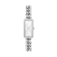 Kate Spade New York Rosedale Women's Three Hands Stainless Steel Watch KSW1809, silver, Bracelet