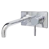 Kingston Brass KS8111DL Single-Handle Wall Mount Bathroom Faucet, Polished Chrome,8