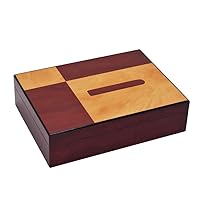 AN207 Cigar Humidor Box Cigarette Case 10-25 Pack Imported Cedar Wood Belt Humidifier and Hygrometer Constant Temperature and Humidity Seal Storage Men's Gift Box ble for the classic Portable Small Je