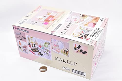 Re-Ment Miniature Petit Sample Makeup Dresser Cosmetic Full Set 8 Packs Rement (Whole Set 8 PCS)