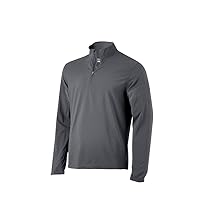 Mizuno Long Sleeve Hitting Jacket | Wind Resistant | Stretch Woven Fabric | Front 1/4 Zip | Side 1/4 Zip