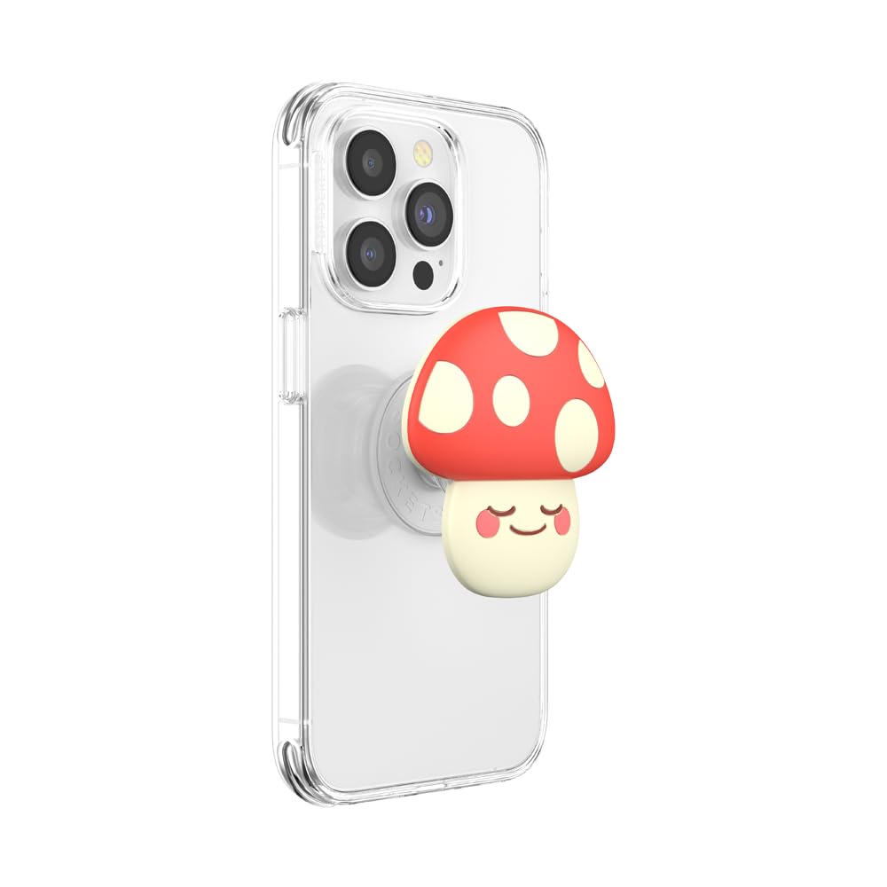 ​​​​PopSockets Phone Grip with Expanding Kickstand, PopSockets for Phone, PopOut - Cute shroomie