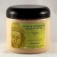 16 oz Zen Silk & Ginseng Salt Scrub Energy