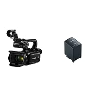Canon XA60 Pro Camcorder 1/2.3” 4K UHD CMOS Sensor with Battery Pack (BP-828)