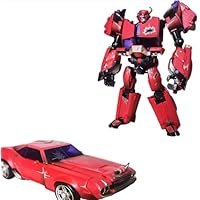 APCtoys Red Robot Car Action Figure