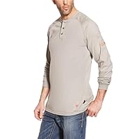 Ariat Men's Big and Tall Flame Resistant Work Henley Shirt