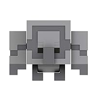 Mattel Minecraft Legends Action Figure, Cobblestone Golem with Attack Action & Accessory, Collectible Toy, 3.25-inch