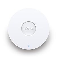 TP-Link EAP670 V2 Omada WiFi 6 Ultra- Slim AX5400 Wireless 2.5G Ceiling Mount Access Point Support Mesh, OFDMA, Seamless Roaming, HE160 & MU-MIMO SDN Integrated Cloud Access & Omada App PoE+