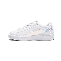Puma Kids Girls Vikky V3 Twinkle Lace Up Sneakers Shoes Casual - White