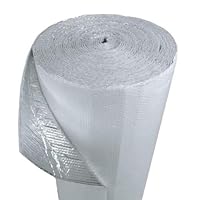 6ft Wide White Single Bubble Reflective Foil Insulation Radiant Barrier 500sqft