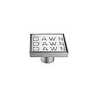 Dawn LDA050504 Shower drain, Polished Satin