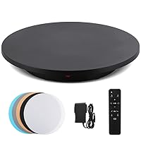 Photography Turntable 16.5inch/220lb Motorized Rotating Display Stand 360 Degree with Remote Control Electric Turntable for Photo or Video, 3D Scanning