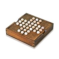 origin Peg Solitaire, Wooden Board Puzzle, Single Play, Wooden Toys, Educational Toys, Classic Puzzle, Board Game, Educational Toy, Killing Time, For Adults and Children, Inspiration, Thinking and