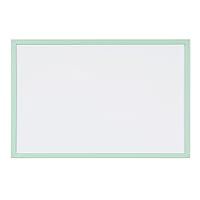 MasterVision Pastel Collection Magnetic Dry Erase Whiteboard, Green Colored MDF Frame, 23.62