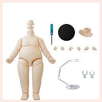 New UFDoll Special Animal Form Body Action Figure Doll Body Suitable for  GSC, STO, 1/12 BJD Doll Head Replacement Body (White Skin)