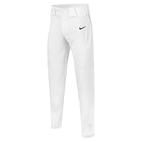 Nike Vapor Select Big Kids' (Boys') Baseball Pants (TM White/TM Black, BQ6440-100)