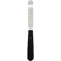 Wilton Straight Icing Spatula - Smooth Frosting on Treats or Spread Filling Between Cake Layers, An Essential Decorating Tool, Black, 9-In.