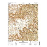 Vigas Canyon, New Mexico topo map by East View Geospatial, 1:24:000, 7.5 x 7.5 minutes, US Topo, 22.8” x 29”