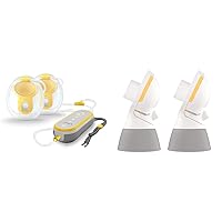 Medela Freestyle Hands-Free Breast Pump | Wearable & PersonalFit Flex Replacement Connectors, 2 per Count, Compatible with Pump in Style MaxFlow