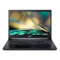 acer Aspire 7 Laptop 2023 15.6” FHD 1920 x 1080 Display AMD Ryzen 5 5625U, 6-core, NVIDIA GeForce RTX 3050, 16GB DDR4, 1TB SSD, Backlit Keyboard, Wi-Fi 6, Bluetooth 5.1, Windows 11 Home