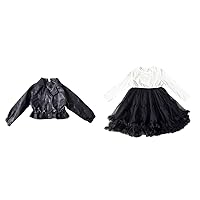 Peacolate 2-7Years Spring Autumn Little Big Girl 2pcs Dresses Clothing Sets