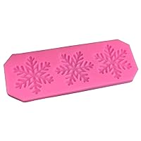 Cute For Creative Christmas Snowflakes 3D Silicone Cake Mold Fondant Cake Gadgets For Cupcake Fondant Cakes Candy Snowflake Chocolate Molds Silicone