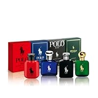 Ralph Lauren Polo Cologne 4 Piece Mini Gift Set -Travel Size - For Men