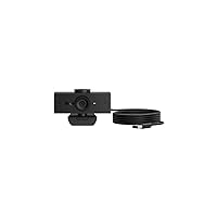 HP 625 Webcam - 4 Megapixel - 60 fps - USB Type A - 1920 x 1080 Video - Auto-Focus - 92° Angle - Microphone - Windows 11