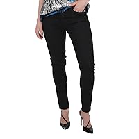 BURBERRY Ladies Black Felicity Slim-Fit Mid-Rise Jeans, Waist Size 26