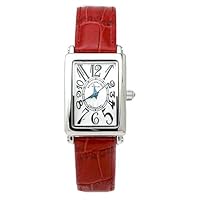 Alessandra Aura AO-1500-18 RE Wristwatch, Red, Dial Color - White, Watch
