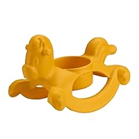 Replacement Part for Fisher-Price Little-People Playset - HGP72 ~ GLT76 ~ Replacement Yellow Rocking Horse ~ Holds Little People Figure ~ Works Great with Many Sets!