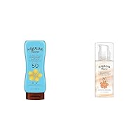 Everyday Active Lotion Sunscreen SPF 50, 8oz & Weightless Hydration Face Sunscreen SPF 30, 1.7oz Bundle