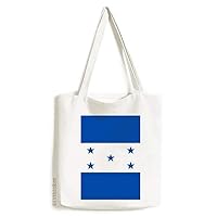 Honduras National Flag North America Country Tote Canvas Bag Shopping Satchel Casual Handbag