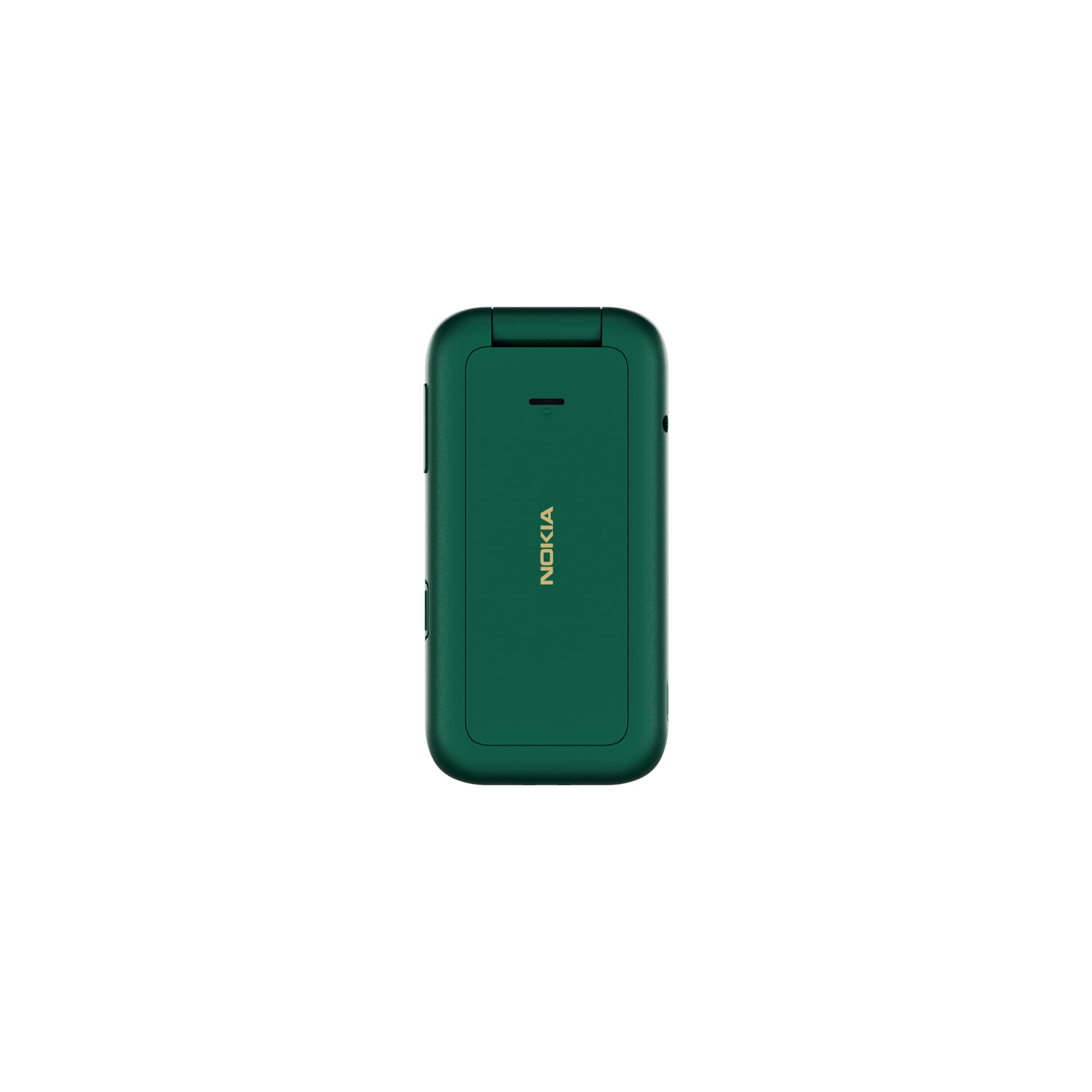 Nokia 2660 Flip Dual-SIM 128MB ROM + 48MB RAM (GSM Only | No CDMA) Factory Unlocked Android 4G/LTE Smartphone (Lush Green) - International Version