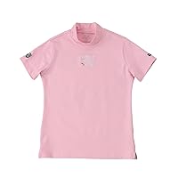 [アーノルドパーマー] ゴルフウェア 半袖シャツ レディース ロゴモックネック半袖シャツ AP220301M03