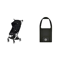 gb Pockit+ All City, Velvet Black | gb Pockit Stroller Travel Bag, Black