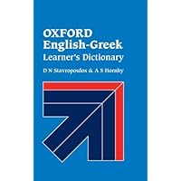 Oxford English-Greek Learner's Dictionary Oxford English-Greek Learner's Dictionary Hardcover