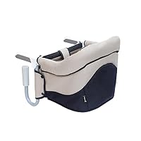Hook On Chair, Fast Clip-on High Chair, Portable Table High Chair for Home and Going Out (Grey)
