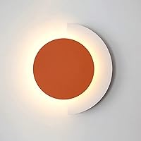 Modern LED Wall Lamp Creatively Acrylic Wall Sconce Light, 9W Wall Light Decorative Lighting Fixtures for Bedroom Living Room Hallway Aisle Balcony, Simple Sofa Background Wall Creative Lights